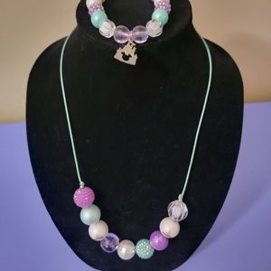 Magic Kingdom themed kids jewelry set
